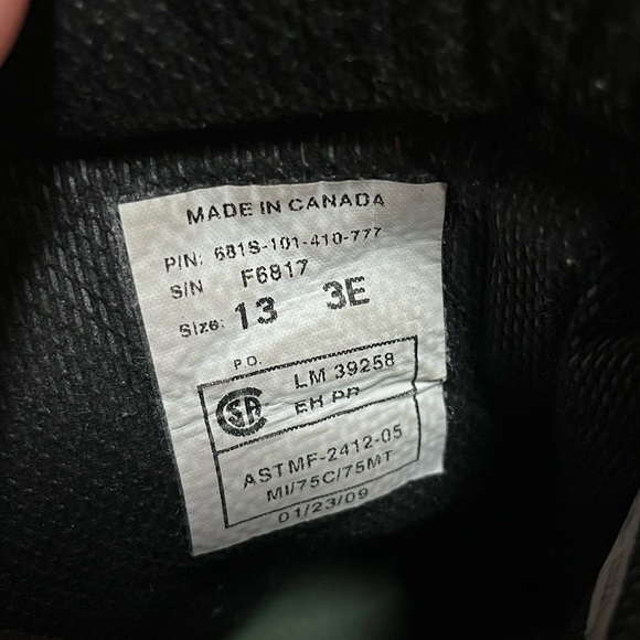 Tatra Internal Flexguard Leather Safety Boots Steel toe. Men’s size 13. NWOT - Picture 5 of 10